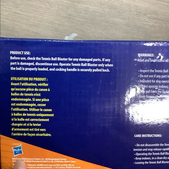 Nerf Dog Nerf Dog Super Bounce 4 Rubber Tennis Ball Blaster Gun